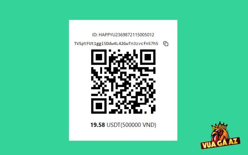 Vào ví USDT của bạn và thực hiện quét mã QR Vào ví USDT của bạn và thực hiện quét mã QR