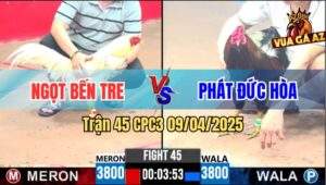 Trận 45 CPC3 9/4/2025 - Gà Úa Anh Ngọt Có Chân Mai Độ Hạ Sát Gà Điều