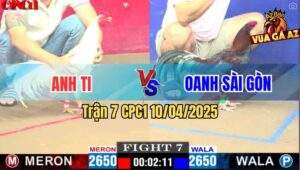 Trận 7 CPC1 10/4/2025 - Gà Úa Anh Ti Hạ Điều Cọp Anh Oanh Sài Gòn