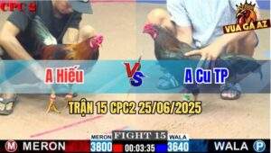Trận 15 CPC2 25/06/2025 - Gà Que Anh Cu Thành Phố Đá Đúng 1 Tay Nước
