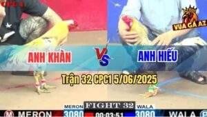 Trận 32 CPC1 5/6/2025 - Gà Cú Anh Hiếu Siết Chuối Chay Quanh Bồ