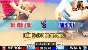 Trận 13 CPC1 28/7/2025 - Úa Anh Tọt Đá Điều Cop Anh Bé Chạy La Làng