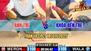 Trận 14 CPC1 19/7/2025 - Anh Trí Và Anh Khoa Không Phân Thắng Bại