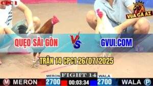 Trận 14 CPC1 26/7/2025 - Úa Chân Trắng GVUI Đá Điều Không Kịp Thở OXY