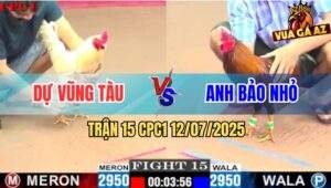 Trận 15 CPC1 12/7/2025 - Úa Cọp Anh Dự Đá Điều Xanh Mặt Chạy Thục Mạng