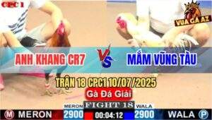 Trận 18 CPC1 10/7/2025 - ANh Khang CR7 Gặp Anh Mắm Vũng Tàu