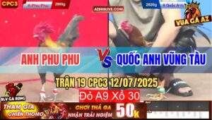 Trận 19 CPC3 12/7/2025 - Anh Phu Phu Nhử Gà Tuột Tay Đá Chết Đối Thủ