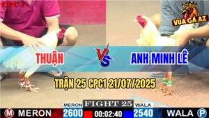 Trận 25 CPC1 21/7/2025 - Bướm Anh Thuận Đá Chân Nào Dính Chân Đó