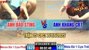 Trận 25 CPC1 7/7/2025 - Anh Bảo Sting Tiếp Tục Rớt Nài Với Anh Khang