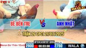 Trận 26 CPC1 21/7/2025 - Bướm Anh Nhật Đá Điều Anh Bé Ói Đen Đầu