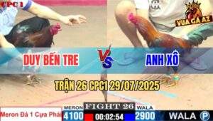Trận 26 CPC1 29/7/2025 - Anh Xô Lấy Trứng Chọi Đá Thành Công