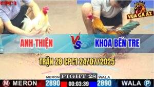 Trận 28 CPC1 24/7/2025 - Bướm Anh Thiên Đá Điều Bại Liệt Tứ Chi