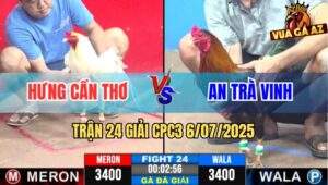 Trận 24 Giải CPC3 6/7/2025 - Hưng Cần Thơ Vs An Trà Vinh