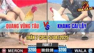 Trận 7 CPC3 5/8/2025 - Anh Quang Vũng Tàu Và Anh Khang Cai Lậy