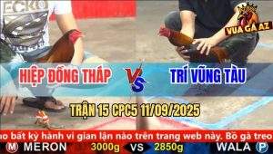 Trận 15 CPC5 11/9/2025 - Anh Hiệp Đồng Tháp Và Anh Trí Vũng Tàu