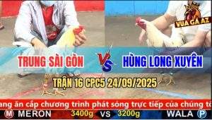 Trận 16 CPC5 24/9/2025 - Anh Trung Sài Gòn Và Anh Hùng Long Xuyên