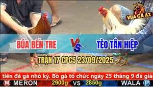 Trận 17 CPC5 23/9/2025 - Anh Búa Bến Tre Và Anh Tèo Tân Hiệp
