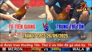 Trận 17 CPC5 26/9/2025 - Anh Tư Tiền Giang Và Anh Trung Trí Tôn