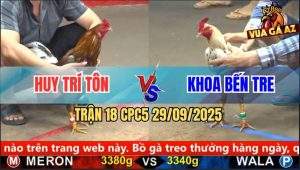 Trận 18 CPC5 29/9/2025 - Anh Huy Trí Tôn Và Anh Khoa Bến Tre