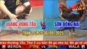 Trận 2 CPC5 30/9/2025 - Anh Quang Vũng Tàu Và Anh Sơn Đồng Nai