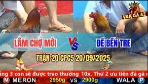 Trận 20 CPC5 21/9/2025 - Anh Lâm Chợ Mới Và Anh Để Bến Tre