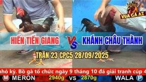 Trận 23 CPC5 28/9/2025 - Anh Hiển Tiền Giang Và Anh Khanh Châu Thành