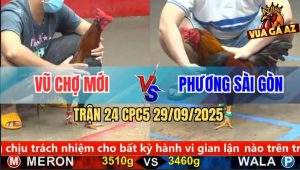 Trận 24 CPC5 29/9/2025 - Anh Vũ Chợ Mới Và Anh Phương Sài Gòn