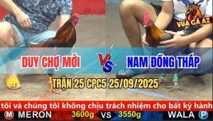 Trận 25 CPC5 25/9/2025 - Anh Duy Chợ Mới Và Anh Nam Đồng Tháp