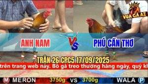 Trận 26 CPC5 17/9/2025 - Anh Nam Và Anh Phú Cần Thơ
