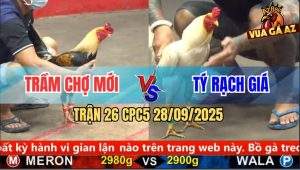 Trận 26 CPC5 28/9/2025 - Anh Trầm Chợ Mới Và Anh Tý Rạch Giá