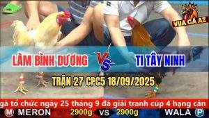 Trận 27 CPC5 18/9/2025 - Anh Lâm Bình Dương Và Anh Ti Tây Ninh