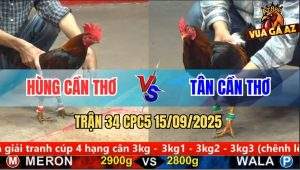 Trận 34 CPC5 15/9/2025 - Anh Hùng Cần Thơ Và Anh Tân Cần Thơ