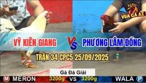 Trận 34 CPC5 25/9/2025 - Anh Vỹ Kiên Giang Gặp Anh Phương Lâm Đồng