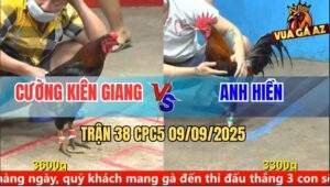 Trận 38 CPC5 9/9/2025 - Anh Cương Kiên Giang Và Anh Hiền