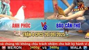 Trận 4 CPC5 21/9/2025 - Anh Phúc Và Anh Bảo Cần Thơ