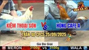 Trận 40 CPC5 25/9/2025 - Anh Kiệm Thoại Sơn Gặp Anh Hùng Cafe A