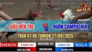 Trận 47 Bồ TonHon 27/09/2025 - Anh Gấu Bến Tre Và Anh Đuôn Campuchia