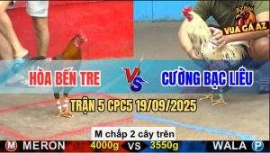 Trận 5 CPC5 19/9/2025 - Anh Hòa Bến Tre Và Anh Cường Bạc Liêu