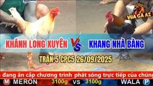 Trận 5 CPC5 26/9/2025 - Anh Khánh Long Xuyên Và Anh Khang Nhà Bàng