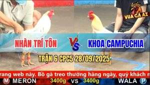Trận 6 CPC5 28/9/2025 - Anh Nhàn Trí Tôn Và Anh Khoa Campuchia