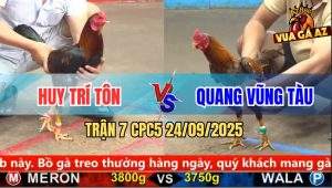 Trận 7 CPC5 24/9/2025 - Anh Huy Trí Tôn Và Anh Quang Vũng Tàu