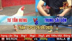 Trận 7 CPC5 29/9/2025 - Anh Tư Tân Hưng Và Anh Trung Sài Gòn