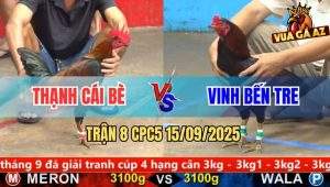 Trận 8 CPC5 15/9/2025 - Anh Thạnh Cái Bè Và Anh Vinh Bến Tre