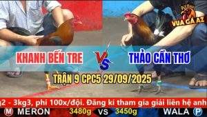 Trận 9 CPC5 29/9/2025 - Anh Khanh Bến Tre Và Anh Thảo Cần Thơ
