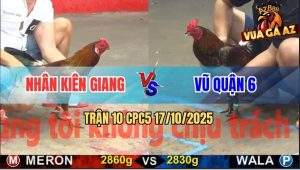 Trận 10 CPC5 17/10/2025 - Anh Nhân Kiên Giang Và Anh Vũ Quận 6