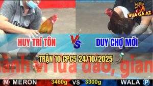 Trận 10 CPC5 24/10/2025 - Anh Huy Trí Tôn Và Anh Duy Chợ Mới