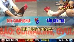 Trận 11 CPC5 17/10/2025 - Anh Duy Campuchia Và Anh Tân Bến Tre