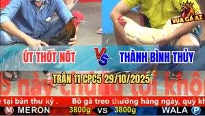 Trận 11 CPC5 29/10/2025 - Anh Út Thốt Nốt Và Anh Thành Bình Thủy