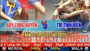 Trận 12 CPC5 27/10/2025 - Anh Bảy Long Xuyên Và Anh Trí Tịnh Biên