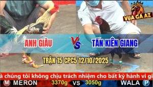 Trận 15 CPC5 12/10/2025 - Anh Giàu Và Anh Tấn Kiên Giang